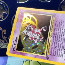 Pokemon Mr. Mime 6/64 Jungle Holo Rare 1st Edition English Card 1999 NM/M - Image 4