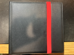 THE DEX BINDER 12 BLACK USED VERY GOOD CONDITION CARD BINDER - Image 1