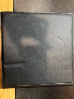 THE DEX BINDER 12 BLACK USED VERY GOOD CONDITION CARD BINDER - Image 2
