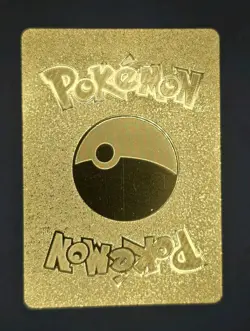 Pokemon Boltund V 200hp Gold Foil Fan Art Collector Card TCG - Image 2