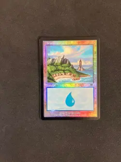 Island #335 Foil [Onslaught] Magic MTG Cards NM/LP - Image 1