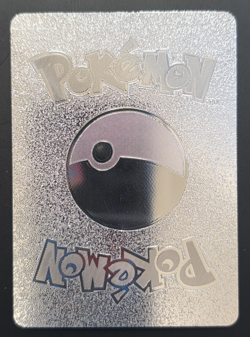 Pokemon Pikachu V 190hp Silver Foil Fan Art Collector Card TCG - Image 2