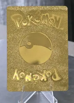 Pokemon Origin Forme Dialga VSTAR Gold Foil Fan Art Collector Card TCG - Image 2