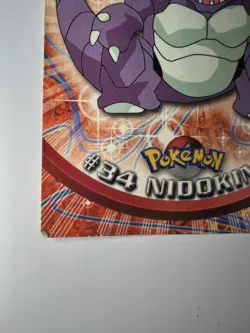 Pokemon Topps TV Animation Edition #34 Nidoking Card - Image 4