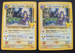 x2 Light Toxtricity Promo SWSH: Sword & Shield Promo Cards 137 NM Anniversary - Image 1