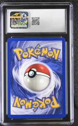 CGC 9 Dragonite 1999 Fossil Additional Ink ERROR 4/62 Holo Pokemon Card - Image 2