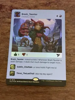 Brash Taunter Secret Lair Drop Foil - Image 1