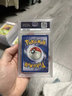 1999 Pokemon Jungle Meowth #56 PSA 9 - Image 2