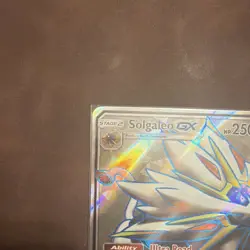 Pokemon TCG Solgaleo GX 143/149 SM Base Set Full Art Ultra Rare Holo 250HP - Image 4