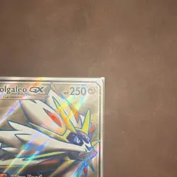 Pokemon TCG Solgaleo GX 143/149 SM Base Set Full Art Ultra Rare Holo 250HP - Image 5