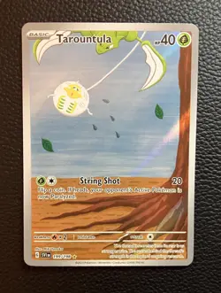 Pokemon TCG Tarountula 199/198 Sv01: Scarlet & Violet Base Set Holo - Image 1