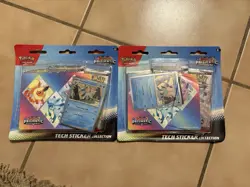 Pokemon Scarlet Violet Prismatic Evolutions Tech Sticker Collection Glaceon x2 - Image 1