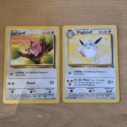 Pokemon TCG Jungle Wigglytuff 32/64 Jigglypuff 54/64 bundle - Image 2