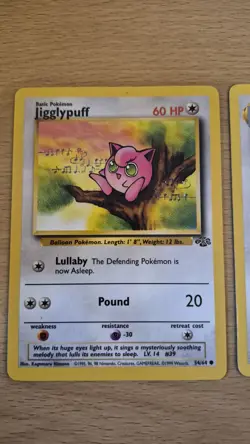 Pokemon TCG Jungle Wigglytuff 32/64 Jigglypuff 54/64 bundle - Image 3