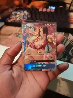 One Piece Boa Hancock Alternate Art ST03-013 Premium Booster English - Image 1