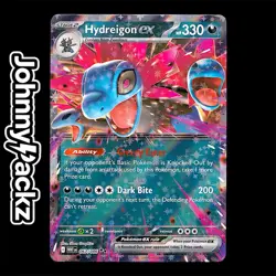 Hydreigon 067/086 ex - 2025 White Flare Double Rare Holo - Pokemon Card (NM) - Image 1