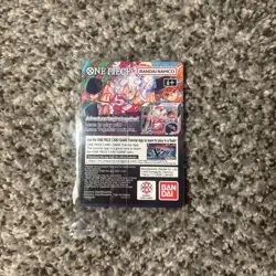 One Piece Monkey D. Luffy US Voyage College Basketball Promo Card SEALED - Image 2
