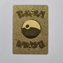 Pokemon Mewtwo GX 300hp Gold Foil Fan Art Collector Card TCG - Image 2