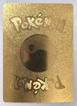 Pokemon Blacephalon GX 180hp Gold Foil Fan Art Collector Card - Image 2
