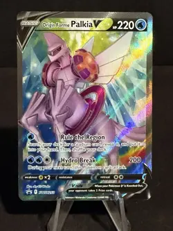 Origin Forme Palkia V SWSH253 NM Full Art Promo Rare Pokemon Card - Image 1