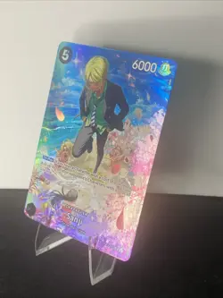 Sanji ST14-003 OP10 Royal Blood SP Full Art One Piece Card Game English - Image 2