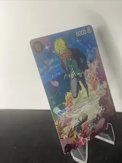 Sanji ST14-003 OP10 Royal Blood SP Full Art One Piece Card Game English - Image 3