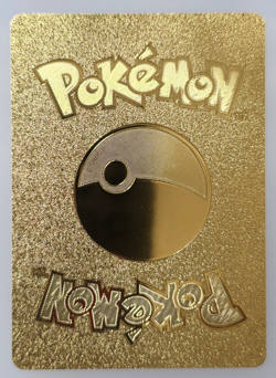 Pokemon Zeraora VMAX 330hp Gold Foil Fan Art Collector Card TCG - Image 2