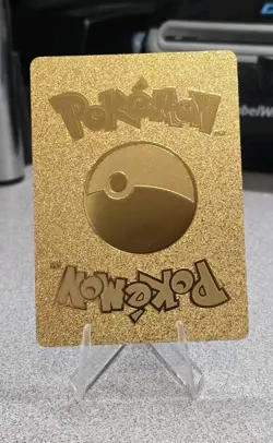 Pokemon Charizard GX 250hp Gold Foil Fan Art Collector Card TCG Rainbow Rare - Image 2