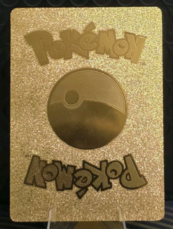 Pokemon Ditto GX 170hp Pikachu Form Gold Foil Fan Art Collector Card TCG - Image 2