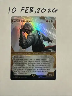 Altair Ibn-La'Ahad(Showcase)(TexturedFoil)Universes Beyond:Assassin's Creed Foil - Image 1