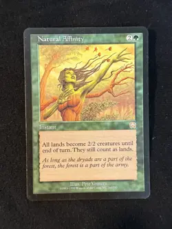 MTG - Natural Affinity - Mercadian Masques - 1x - LP (Magic: The Gathering) - Image 1