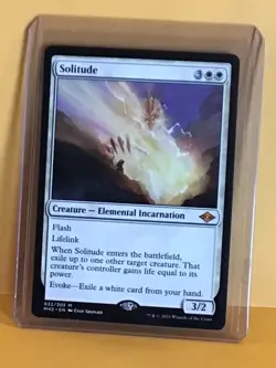 Solitude #32 Mythic Creature, Modern Horizons 2, MTG NP Nice - Image 1