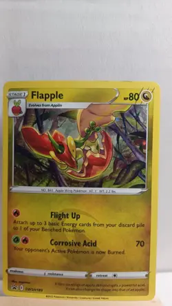 Flapple [MP] - Pokemon TCG Sword and Shield Promos SWSH189 [Promo] - Image 1