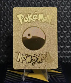 Pokemon Dragonite VSTAR 280hp Gold Foil Fan Art Collector Card TCG Pokemon Go - Image 2