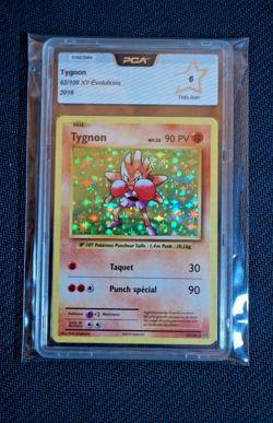 Carte Pokemon Tygnon Holo 62/108 XY Evolutions FR PCA 6 - Image 1