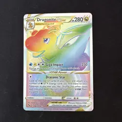 Pokemon TCG Dragonite VSTAR Rainbow - 081/078 English - Image 1