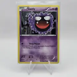 Pokemon TCG XY - Black Star Promo - Gastly #XY132 - Cosmos Promo Holo NM - Image 1