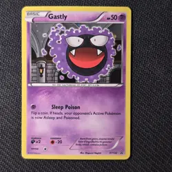 Pokemon TCG XY - Black Star Promo - Gastly #XY132 - Cosmos Promo Holo NM - Image 4
