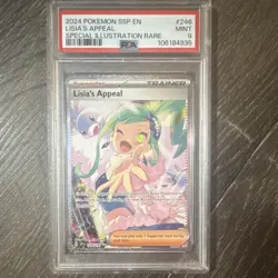 Pokemon Lisia's Appeal Special Illustration Rare Holo PSA 9 Sv08 246/191 - Image 1