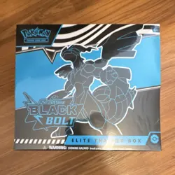Pokemon Elite Trainer Box Scarlet & Violet Black Bolt Zekrom Thundurus - Image 1