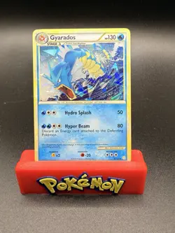 Gyarados 4/123 LP Cracked Ice Holo Promo HGSS Pokemon TCG - Image 1