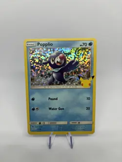 Pokemon TCG - Popplio - 23/25 - McDonalds 25th Anniversary Promo - Holo - Image 1