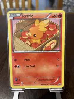 Torchic RC5/RC25 Holo Common Pokemon Legendary Treasures Radiant Collection - Image 1