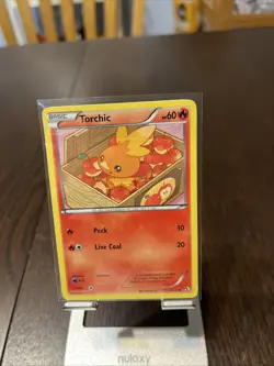 Torchic RC5/RC25 Holo Common Pokemon Legendary Treasures Radiant Collection - Image 2
