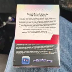 Pokemon Prismatic Evolutions Booster Bundle Box Special Edition Eevee - Image 3