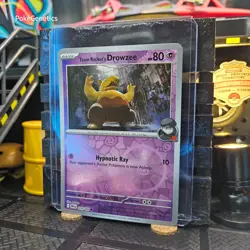 Team Rocket's Drowzee Destined Rivals Reverse Holo Pokemon TCG 079/182 SV10 - Image 2