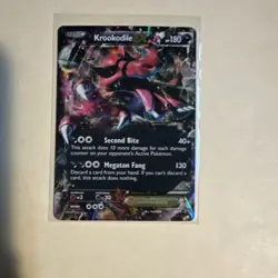Pokemon Krookodile EX Holo Promo 180 HP Basic XY25 XY English - Image 1