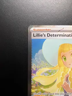 Pokemon Lillie's Determination 184/132 Ultra Rare Mega Evolution Base Set NM - Image 2