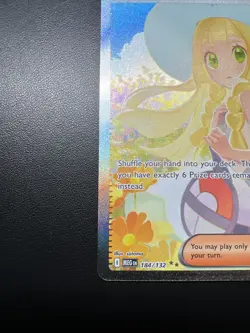 Pokemon Lillie's Determination 184/132 Ultra Rare Mega Evolution Base Set NM - Image 5