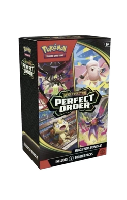 Pokemon TCG: Mega Evolution-Perfect Order Booster Bundle sealed 3/27 PRESALE - Image 1